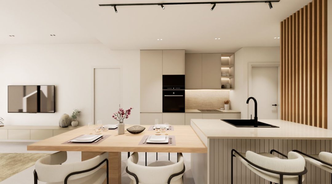 cocina bungalow alto